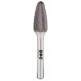 Frässtift HM Rundbogen RBF/6 KR TiALN grob Produktbild